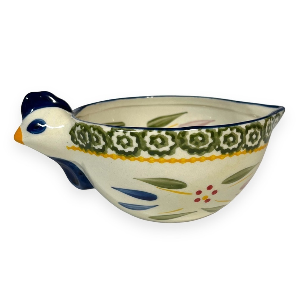 Temptations Old World Chicken 1.5 Measuring Cup Replacement Hand Painted Decor‎